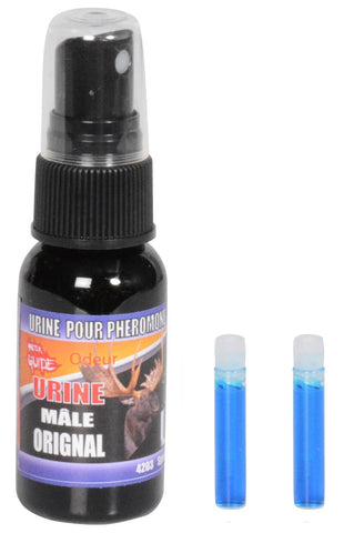 Synthetic bull moose urine kit with pheromones