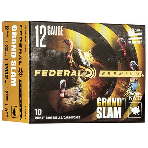 Grand Slam Dindon 12 Ga, 2 3/4 Pouce, 1 1/2 Oz, #5