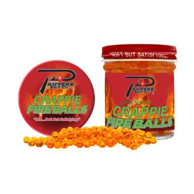 Pautzke Crappie Fire Balls – Orange