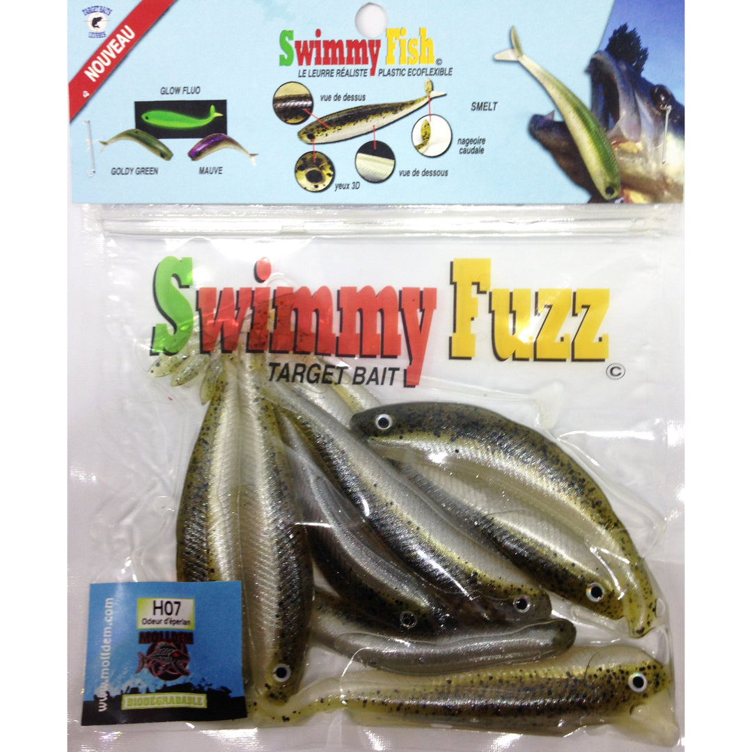 Boite De Leurres Souples N°5 - Leurres Souples Carnassiers (4910870