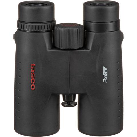 Tasco ES8X42 Essentials 8x42mm Roof Prism Binocular, Black 