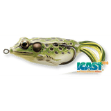 Live Target Frog Topwater Grn Ylw