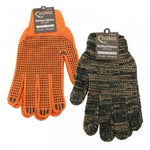 Dotted Knit Gloves-Camo