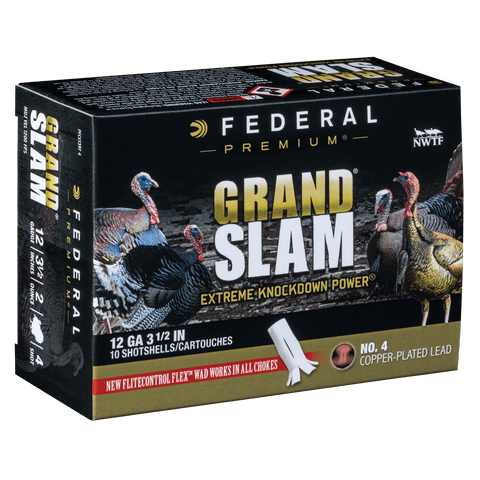 Premium Grand Slam 12 Gauge 3.5" 2 oz 4 Shot