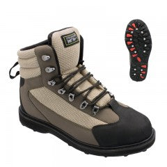 Streamside Bottes de wading avec semelle en caoutchouc - Spirit Pro