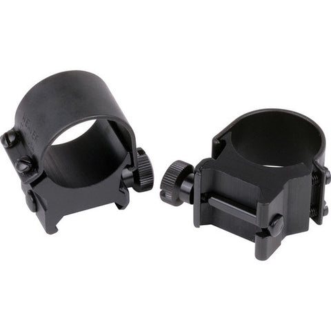 Removable top mounting rings (1", bottom, gloss black)