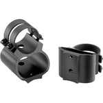 Clear Steel Scope Rings for 1" Remington 7400/7600 (Black)