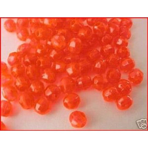 WORDEN'S BEAD FACETED SIZE 4mm RED