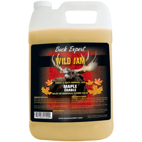Sweet and Salty Maple Wild Jam Jelly 