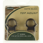 Detachable Mounting Rings -1" High Matte