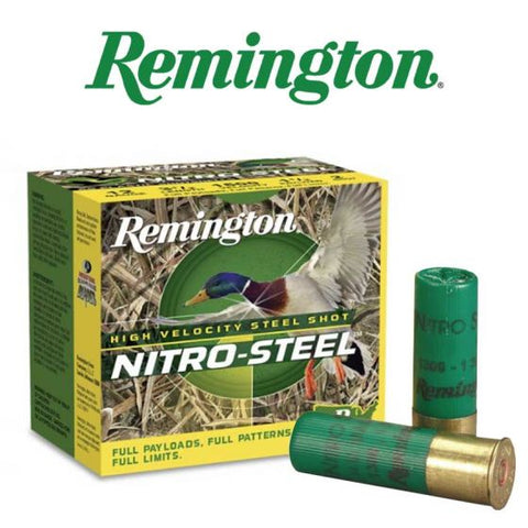 Cartouches Remington Nitro-Steel 12 ga. 3" 1 3/8 oz #BB