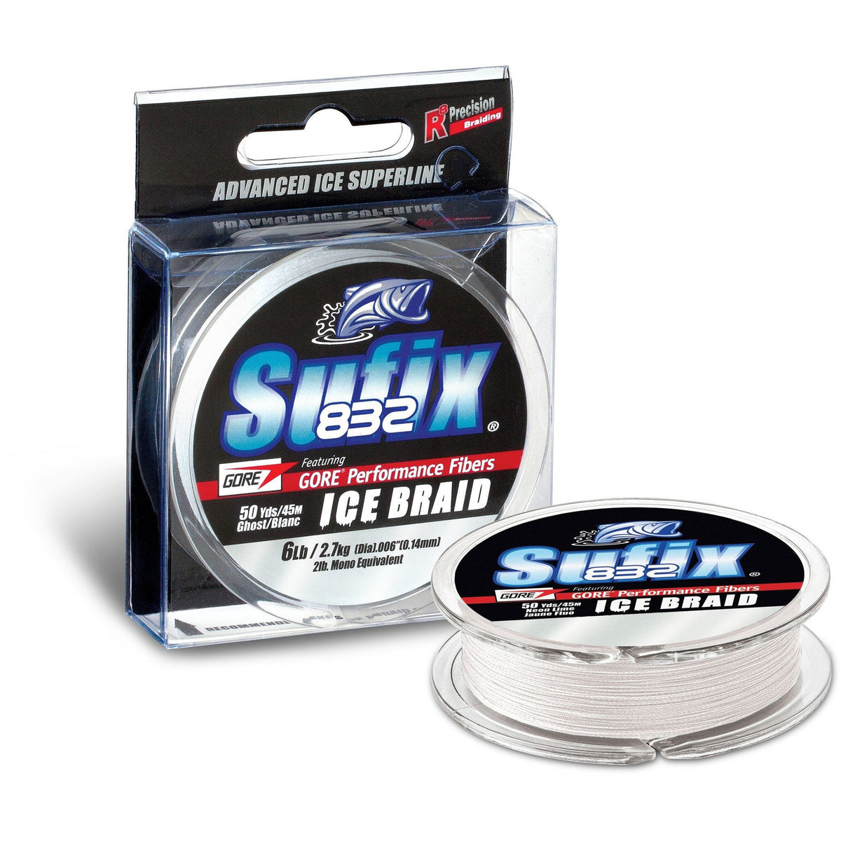 Sufix 832 Ice Braid Fishing Line Techniques Chasse et Pêche