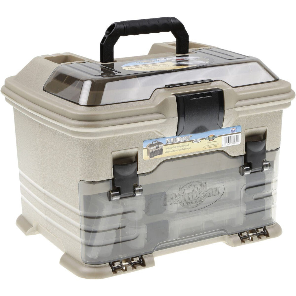flambeau tackle box tuff tainer 500 Flambeau T4 Multiloader Tackle Box – Techniques Chasse et Pêche